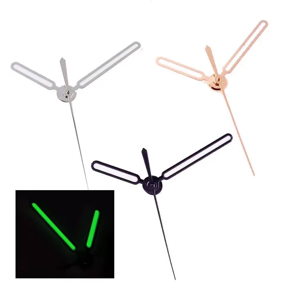NH35 Watch Hands Silver/Black Pointers Green Luminous Fit NH35 NH36 Automatic Movement Watch Parts Watch Accessories Repair Tool
NH35 Watch Hands Silver/Black Pointers Green Luminous Fit NH35 NH36 Automatic Movement Watch Parts Watch Accessories Repair Tool