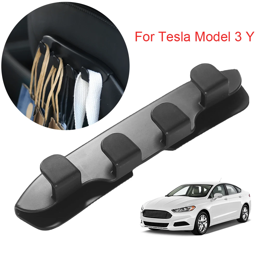 Car Seat Headrest Hook Bag Purse Cloth Storage Holder 4 Hooks Interior Seat Back Hanger for Tesla Model 3 Y Accessories
Car Seat Headrest Hook Bag Purse Cloth Storage Holder 4 Hooks Interior Seat Back Hanger for Tesla Model 3 Y Accessories