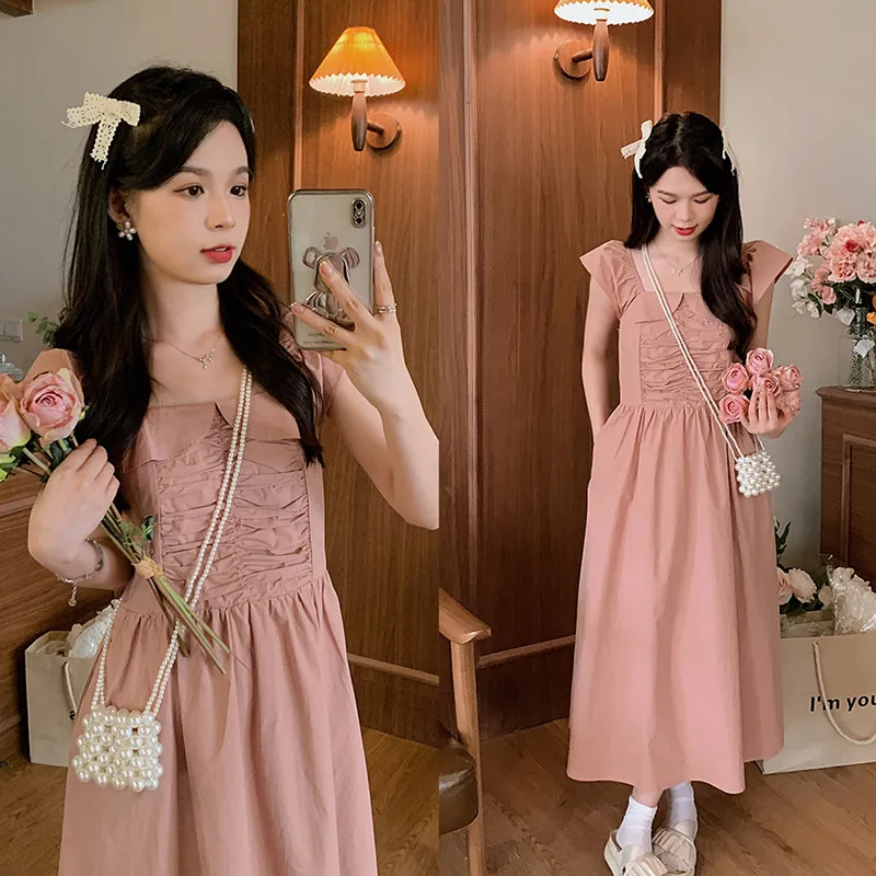 Новинка лета: женское платье Anli Sweet Sle Long Dr Lotus Pink с квадратным вырезом и дизайнерским сетчатым декором
Новинка лета: женское платье Anli Sweet Sle Long Dr Lotus Pink с квадратным вырезом и дизайнерским сетчатым декором