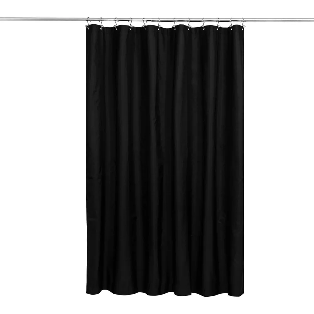 Fabric Shower Curtain or Liner with Weighted Magnets - Hotel Quality Opaque Black Shower Curtain for Bathroom, Machine
Fabric Shower Curtain or Liner with Weighted Magnets - Hotel Quality Opaque Black Shower Curtain for Bathroom, Machine