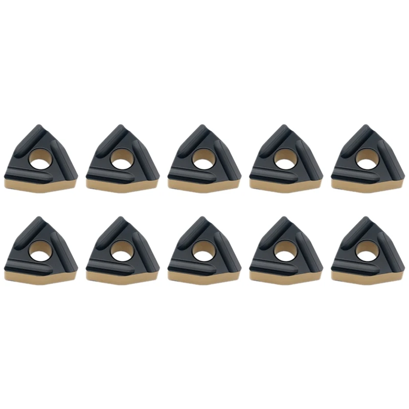 10 штук двухцветных лезвий токарного станка с ЧПУ WNMG 080408 R-S золотой и черный токарный станок из твердого сплава 
10 штук двухцветных лезвий токарного станка с ЧПУ WNMG 080408 R-S золотой и черный токарный станок из твердого сплава