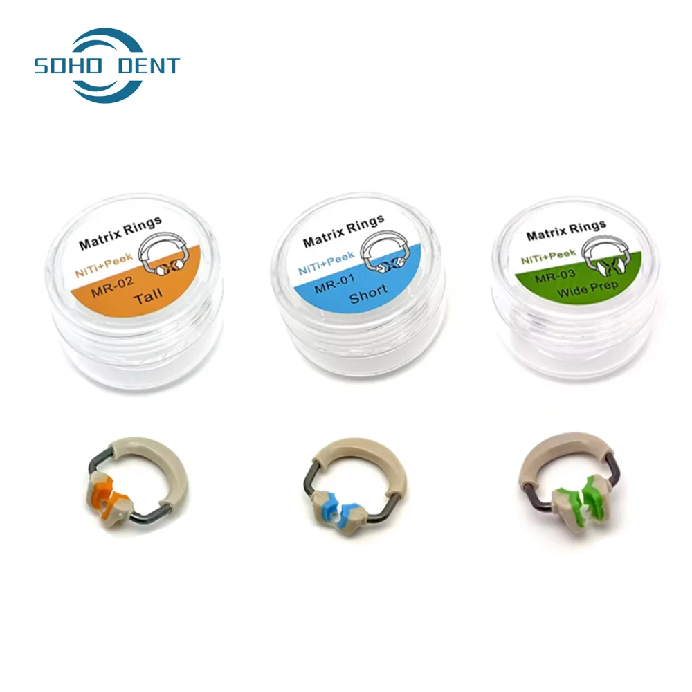 Dental Niti Matrix Bands Ring Garrison Style Nickel Titanium Alloy Matrices Clip Ring Bands Dentistry Instrument Tools
Dental Niti Matrix Bands Ring Garrison Style Nickel Titanium Alloy Matrices Clip Ring Bands Dentistry Instrument Tools