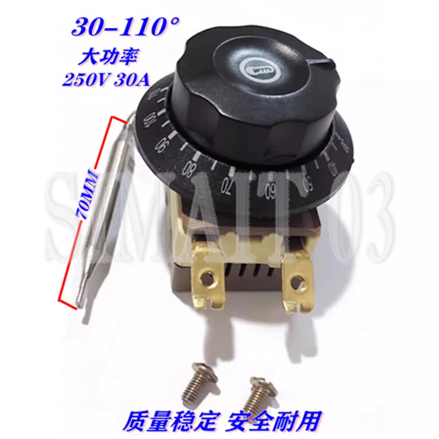 Контроллер высокой мощности 30-110 ° C | 250 В, 30 А для нагревательного стола и кухонного ведра
Контроллер высокой мощности 30-110 ° C | 250 В, 30 А для нагревательного стола и кухонного ведра