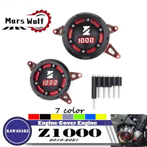 Motorcycle Engine Cover Engine Case Crash Slider Guard Protection cover For Kawasaki Z1000 Z1000sx Z1000R Z 1000 SX /R 2010-2021