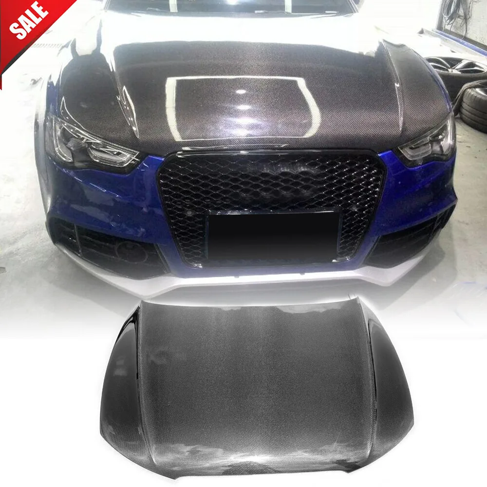 For AUDI A5 S5 4-Door B8.5 12-16 Carbon Fiber Bonnet Hood Engine Cover Trim Spoiler Body Kits Car Accessories
For AUDI A5 S5 4-Door B8.5 12-16 Carbon Fiber Bonnet Hood Engine Cover Trim Spoiler Body Kits Car Accessories