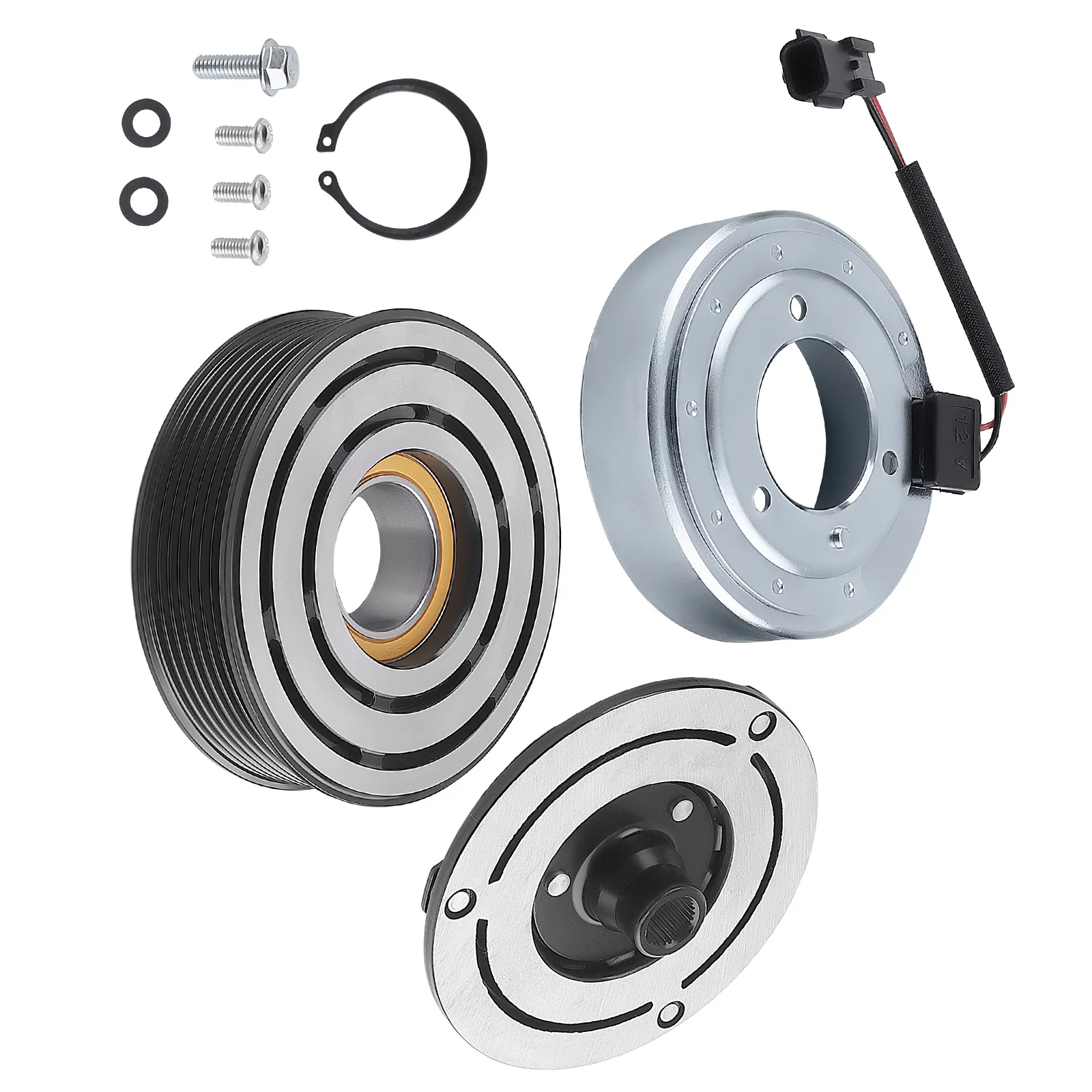 Compressor Clutch Assembly Kit For Nissan Pathfinder 6Cyl 3.5L 13 14 15 DKS17D
Compressor Clutch Assembly Kit For Nissan Pathfinder 6Cyl 3.5L 13 14 15 DKS17D