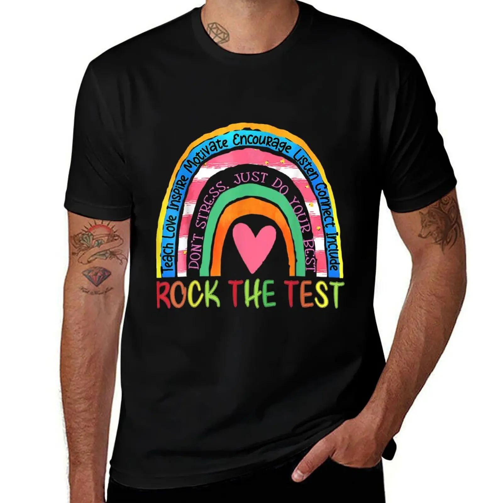anime Day Rainbow 100% Teacher T-Shirt Rock The for shirts Testing shirts Teacher t man Test cotton t Day Test man
anime Day Rainbow 100% Teacher T-Shirt Rock The for shirts Testing shirts Teacher t man Test cotton t Day Test man