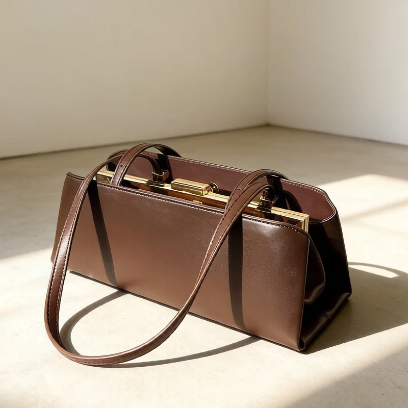 Vintage Clip Bags For Women Luxury Designer Handbags Purses 2026 New In PU Metal Sheet Interchangeable Straps Underarm Shoulder
Vintage Clip Bags For Women Luxury Designer Handbags Purses 2026 New In PU Metal Sheet Interchangeable Straps Underarm Shoulder