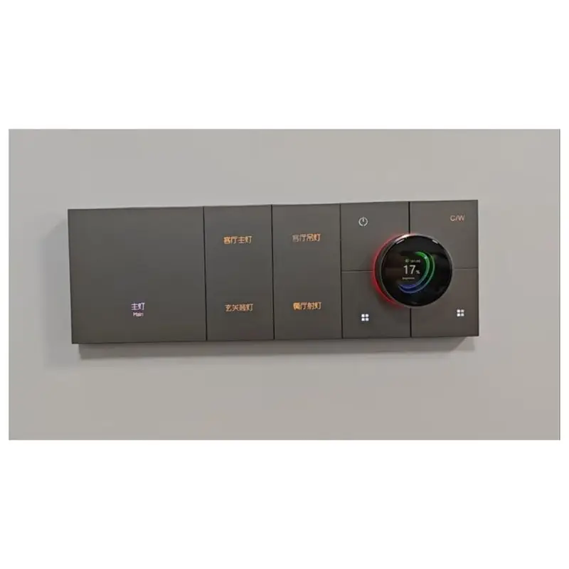 A13E-X3-Dimming Tuya Intelligent Switch Smart Multifunctional Panel Smart Home Automation Panel Grey
A13E-X3-Dimming Tuya Intelligent Switch Smart Multifunctional Panel Smart Home Automation Panel Grey