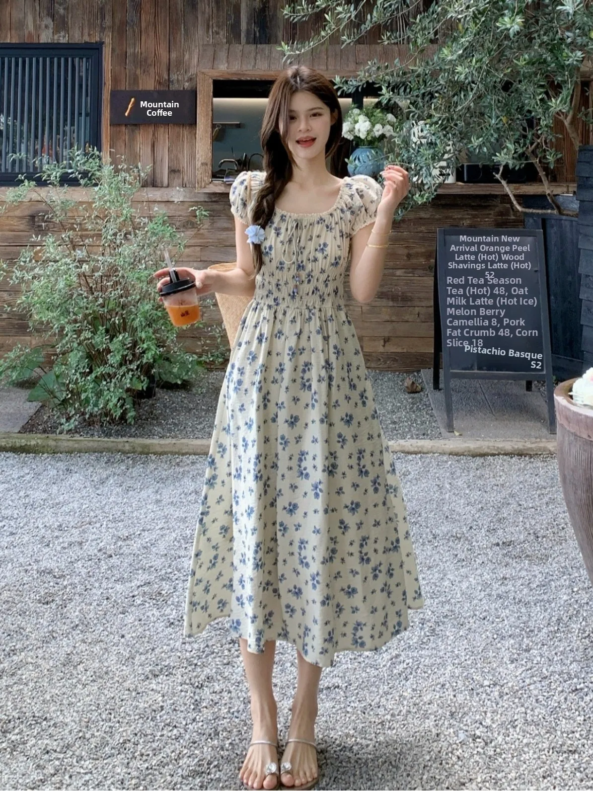 plus Size Floral Print Puff Sleeve Dress with Belt Summer New Style Slimming Design Korean Style Commute Wind Long A-Line Dress
plus Size Floral Print Puff Sleeve Dress with Belt Summer New Style Slimming Design Korean Style Commute Wind Long A-Line Dress