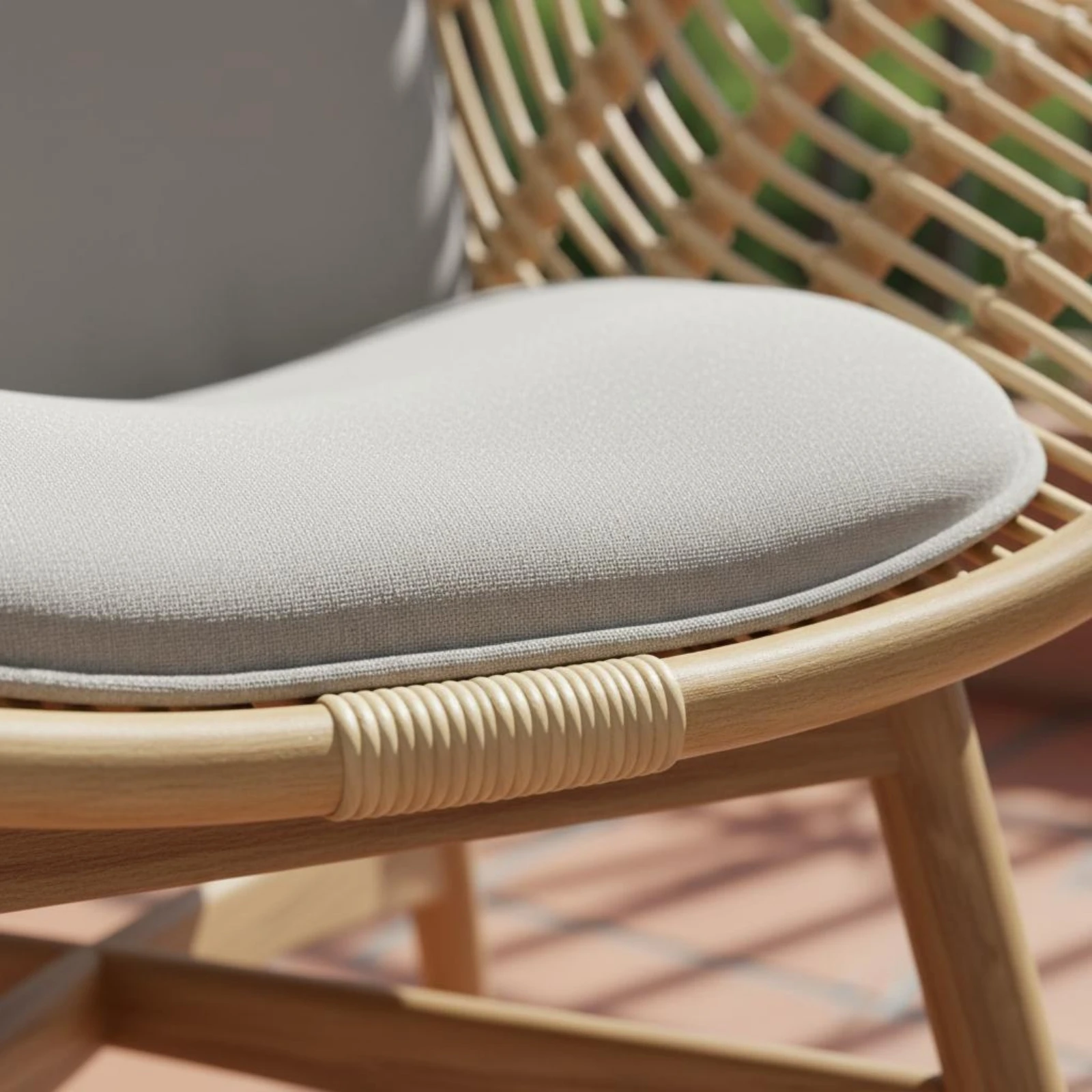 Balcony Wicker Furniture Set Weather-Resistant Balcony Chair Set Wicker Armchair Cushioned Seat Single Lounge Chair
Balcony Wicker Furniture Set Weather-Resistant Balcony Chair Set Wicker Armchair Cushioned Seat Single Lounge Chair