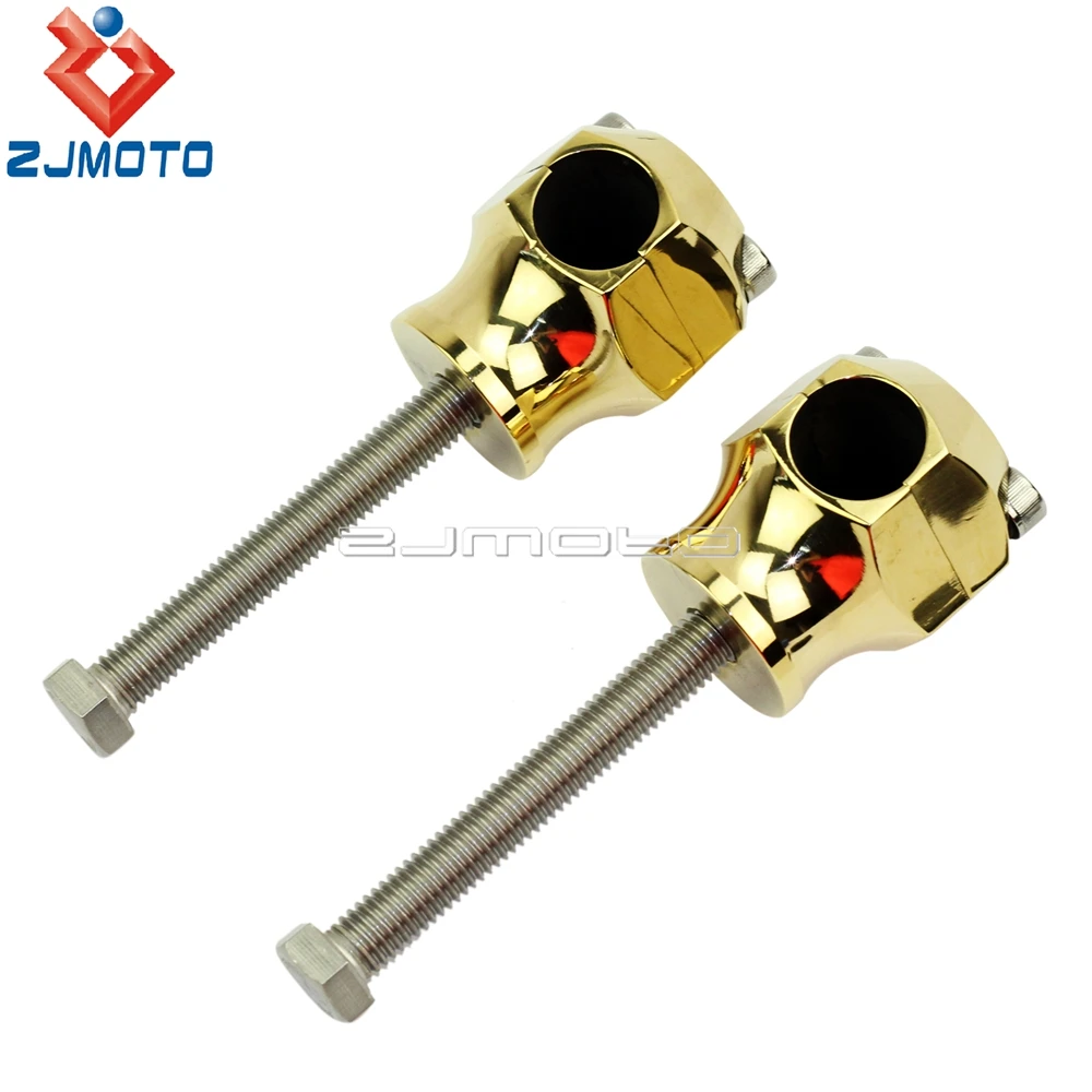 Motorcycle Brass 1" Handlebar Risers 1 inch Handle Bar Risers For Harley Cafe Racer Bobber Chopper Old School Retro Rieser
Motorcycle Brass 1" Handlebar Risers 1 inch Handle Bar Risers For Harley Cafe Racer Bobber Chopper Old School Retro Rieser