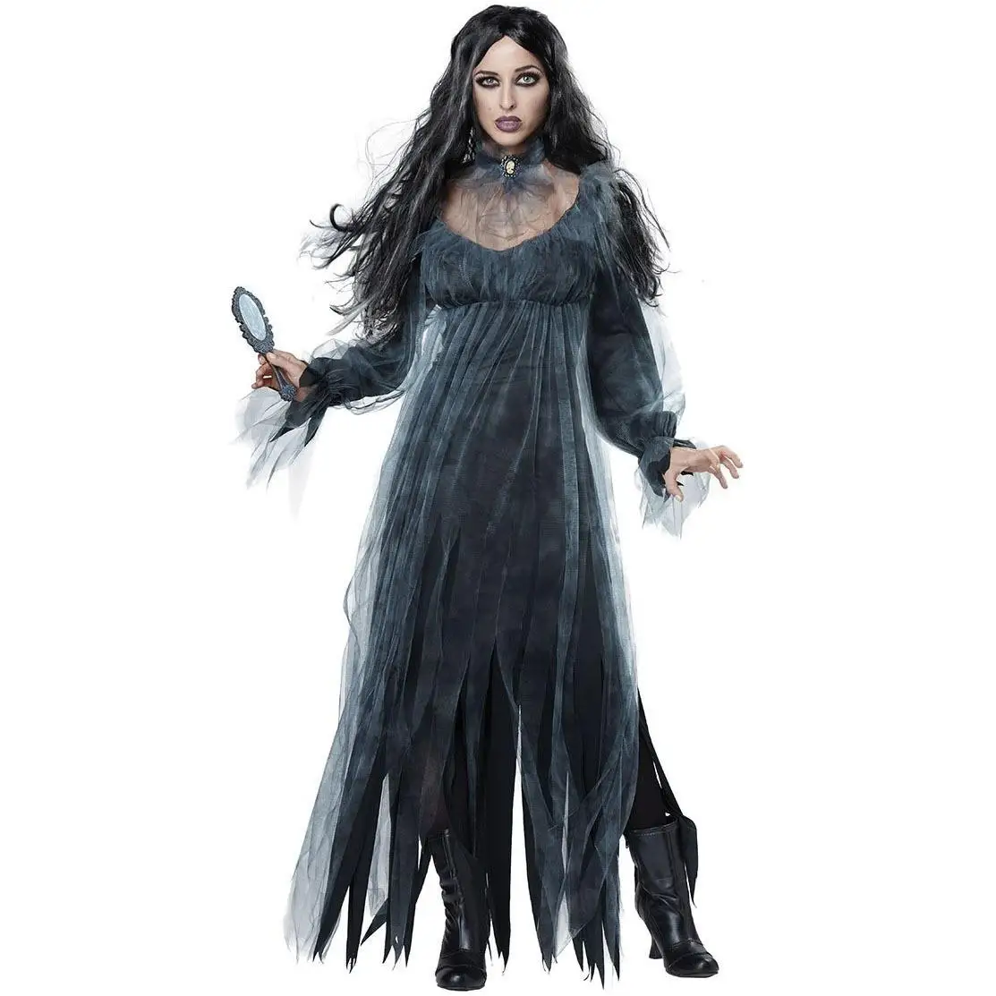 Large Size Halloween Women's Zombie Bride Costume Stage Devil Adult Zombie Outfit Wedding Ghost Party Attire
Large Size Halloween Women's Zombie Bride Costume Stage Devil Adult Zombie Outfit Wedding Ghost Party Attire
