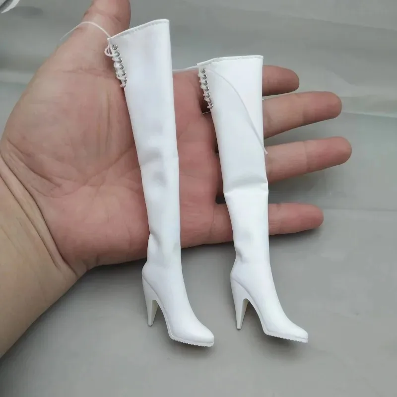 1/6 Scale Female High-heeled Shoes Long Pu Leather Boots with Feet Mold for 12in Action Figure Detachable Feet Toys
1/6 Scale Female High-heeled Shoes Long Pu Leather Boots with Feet Mold for 12in Action Figure Detachable Feet Toys