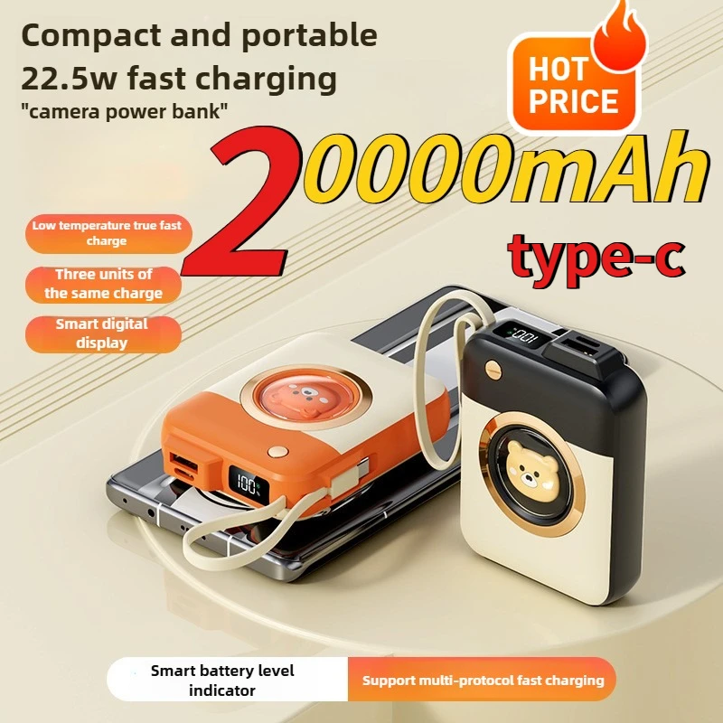 20000 мАч, 22,5 Вт, быстрая зарядка, мини-Power Bank большой емкости, портативное внешнее зарядное устройство для Xiaomi Samsung Huawei
20000 мАч, 22,5 Вт, быстрая зарядка, мини-Power Bank большой емкости, портативное внешнее зарядное устройство для Xiaomi Samsung Huawei