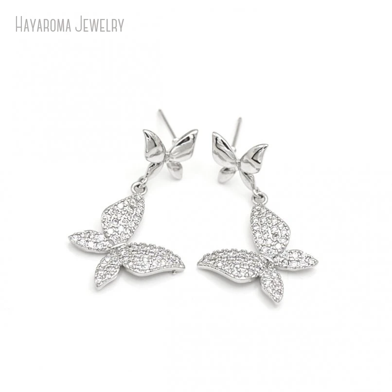 5Pcs Metal Cubic Zirconia Insect Butterfly Copper Silver Plated Wholesale Invisible Setting Stud Earrings
5Pcs Metal Cubic Zirconia Insect Butterfly Copper Silver Plated Wholesale Invisible Setting Stud Earrings