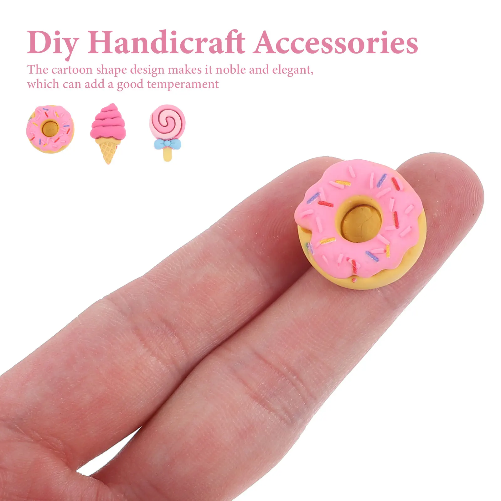 30 Pcs Resin Jewelry Accessories DIY Phone Case Ice Cream Cup Charms Decorations Donut Crafts Embellishments for Crafting 
30 Pcs Resin Jewelry Accessories DIY Phone Case Ice Cream Cup Charms Decorations Donut Crafts Embellishments for Crafting