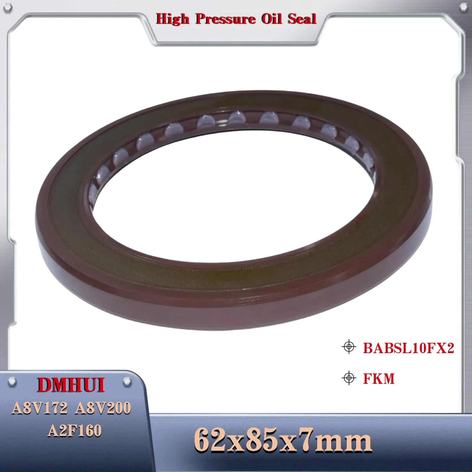 62x85x7mm 62×85×7 BABSL10FX2/FKM Hydraulic Pump Seal For Rexroth A8V172 A8V200 A2F160 62×85×7
62x85x7mm 62×85×7 BABSL10FX2/FKM Hydraulic Pump Seal For Rexroth A8V172 A8V200 A2F160 62×85×7