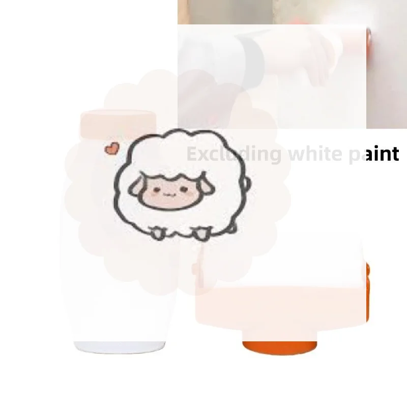 1Pcs Wall Repair And Touch-Up Tool Reusable 350ml Paint Roller Brush Water Based Latex Paint Plastic Bottle DIY Accessories
1Pcs Wall Repair And Touch-Up Tool Reusable 350ml Paint Roller Brush Water Based Latex Paint Plastic Bottle DIY Accessories