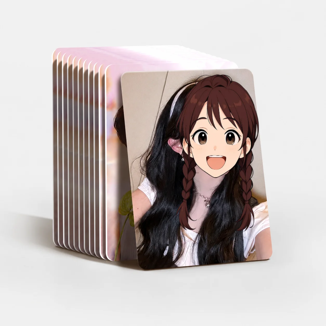 Custom Thickened Photocard Printing Personalized Photo Wallet Insert Kpop Anime Album Picture Cards Business Card Gift
Custom Thickened Photocard Printing Personalized Photo Wallet Insert Kpop Anime Album Picture Cards Business Card Gift