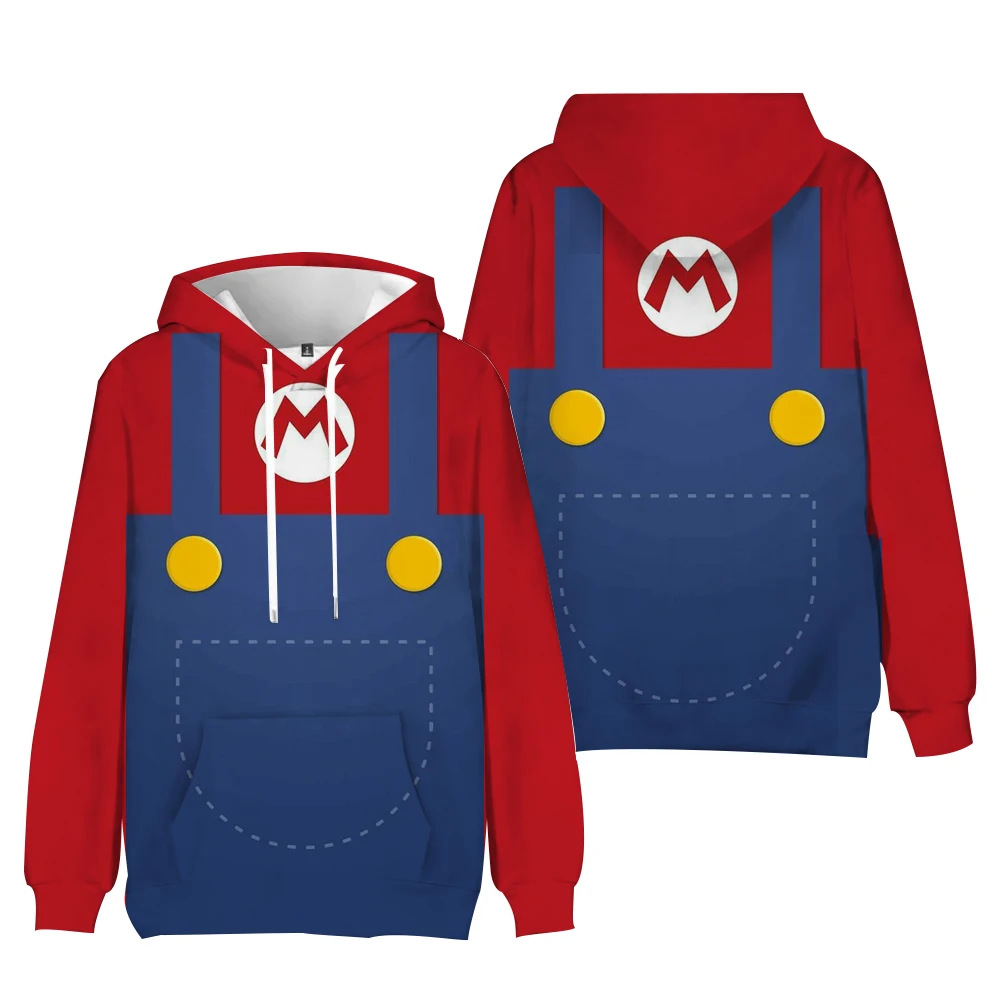 Super Mario Bros. Super Mario Mario Casual Pullover Hooded Sweatshirt Clothes Girls 2024 New autumn children Children's clothing
Super Mario Bros. Super Mario Mario Casual Pullover Hooded Sweatshirt Clothes Girls 2024 New autumn children Children's clothing