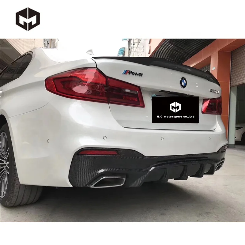 Углеродное волокно Future Design, задний бампер, диффузор, спойлер, губа для BMW 5, серии G30 G38
Углеродное волокно Future Design, задний бампер, диффузор, спойлер, губа для BMW 5, серии G30 G38