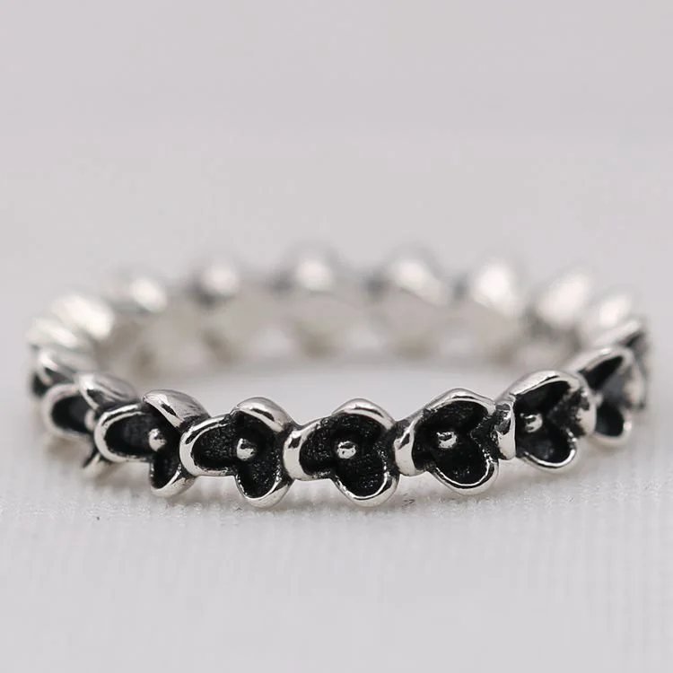 Floral Linked Flower Ring For Women Authentic S925 Sterling Silver Lady Jewelry Girl Birthday Gift
Floral Linked Flower Ring For Women Authentic S925 Sterling Silver Lady Jewelry Girl Birthday Gift