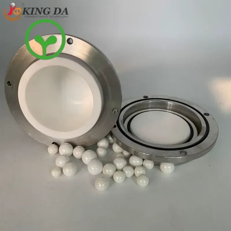 High Purity Grinding Tank 250ml for Retsch PM Series Planetary Ball Mill
High Purity Grinding Tank 250ml for Retsch PM Series Planetary Ball Mill