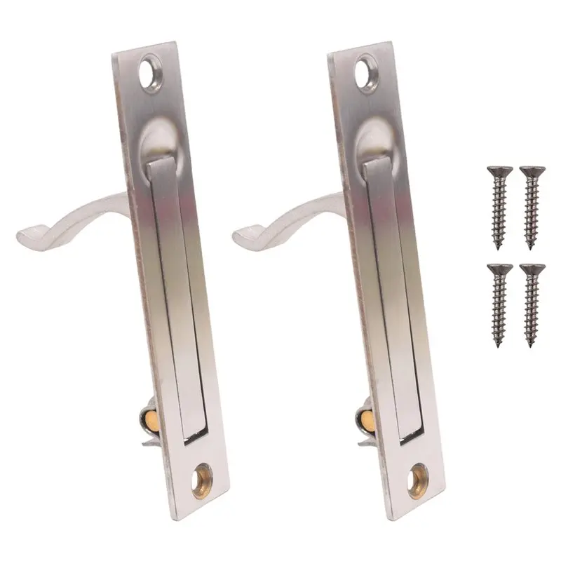 2Pcs Pocket Door Edge Pull,304 Stainless Steel Pocket Door Handle With Screws, Door Hardware For Bathroom Closet Hallway-AT30
2Pcs Pocket Door Edge Pull,304 Stainless Steel Pocket Door Handle With Screws, Door Hardware For Bathroom Closet Hallway-AT30