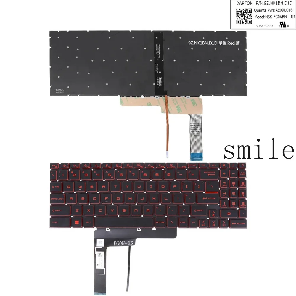 Клавиатура для ноутбуков MSI Sword15 MS-1584 MS-17L1 MS-17L2 MS-17L4 MS-17L3 MS-158K (США)
Клавиатура для ноутбуков MSI Sword15 MS-1584 MS-17L1 MS-17L2 MS-17L4 MS-17L3 MS-158K (США)