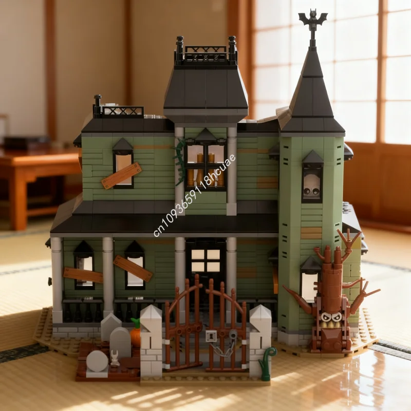 958 шт. MOC особняк с привидениями, расширенная модель, строительные блоки, строительная игрушка, сборка, рождественский подарок, сделай сам, образование, креативная идея
958 шт. MOC особняк с привидениями, расширенная модель, строительные блоки, строительная игрушка, сборка, рождественский подарок, сделай сам, образование, креативная идея