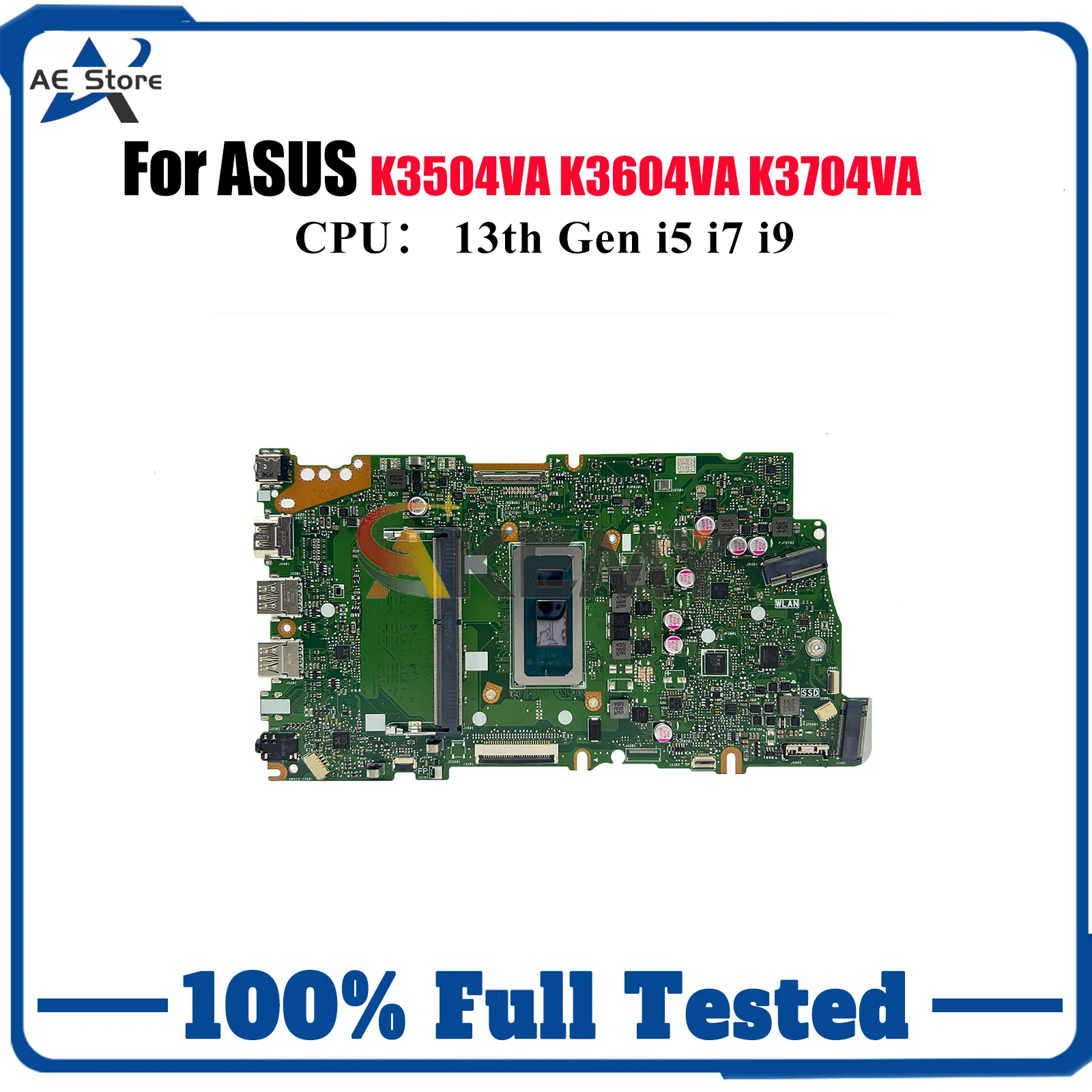 X1505VA Материнская плата для ноутбука ASUS VivoBook K3504ZA K3604VA K3604ZA K3504VA X1505V K3704VA X1505VA Материнская плата 13-го поколения i5 i7 i9
X1505VA Материнская плата для ноутбука ASUS VivoBook K3504ZA K3604VA K3604ZA K3504VA X1505V K3704VA X1505VA Материнская плата 13-го поколения i5 i7 i9