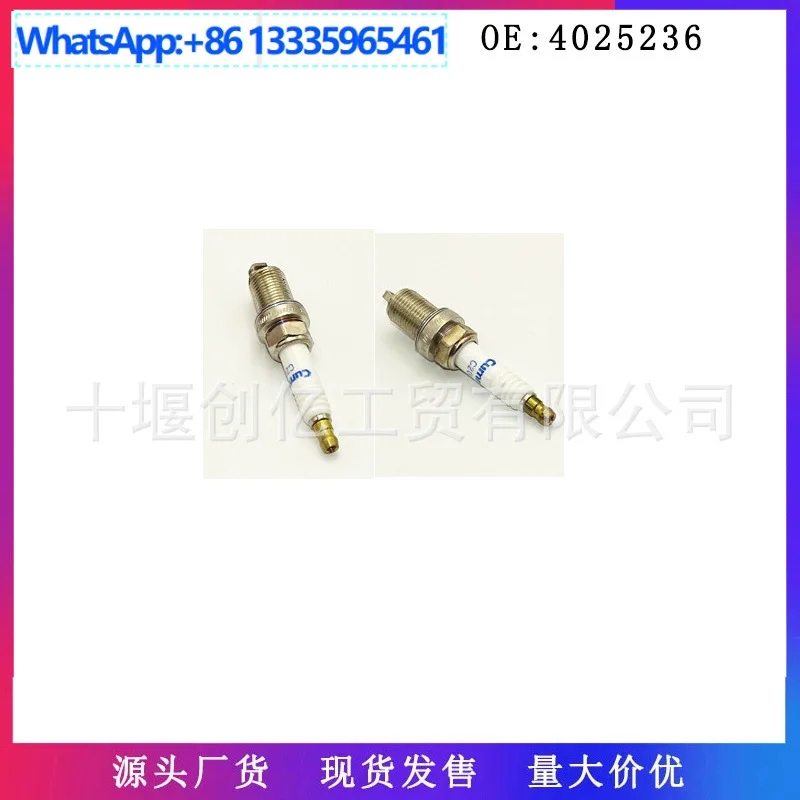 Свеча зажигания для двигателя природного газа Cummins 6CT8.3, детали 4025235 4025236
Свеча зажигания для двигателя природного газа Cummins 6CT8.3, детали 4025235 4025236