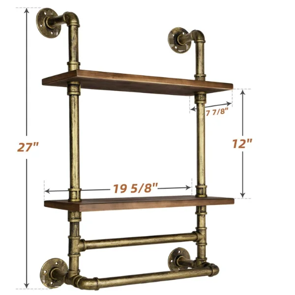 Bathroom Bronze Shelf Organizer Over Toilet Rustic Floating Shelf Farmhouse Bathroom Decor
Bathroom Bronze Shelf Organizer Over Toilet Rustic Floating Shelf Farmhouse Bathroom Decor