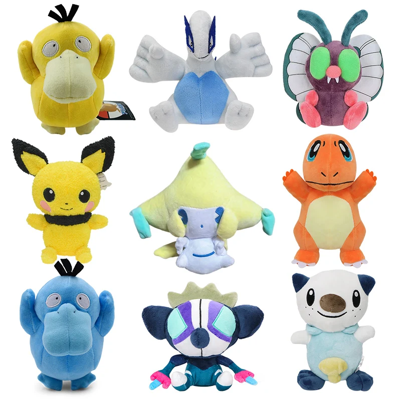 Pokemon Litwick Shinx Grafaiai Oshawott Jirachi Plush Toys Cute Caterpie Butterfree Oshawott Geodude Stuffed Plushies Dolls
Pokemon Litwick Shinx Grafaiai Oshawott Jirachi Plush Toys Cute Caterpie Butterfree Oshawott Geodude Stuffed Plushies Dolls