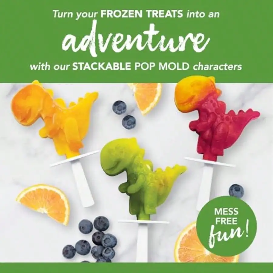 Dinosaur Popsicle Molds For Pack Of 4 Dino Ice Pop Molds With Sticks Stackable Popsicle Molds Or Toddlers Silicone Fun Ice Popsicle Molds With Drip Guards
Dinosaur Popsicle Molds For Pack Of 4 Dino Ice Pop Molds With Sticks Stackable Popsicle Molds Or Toddlers Silicone Fun Ice Popsicle Molds With Drip Guards