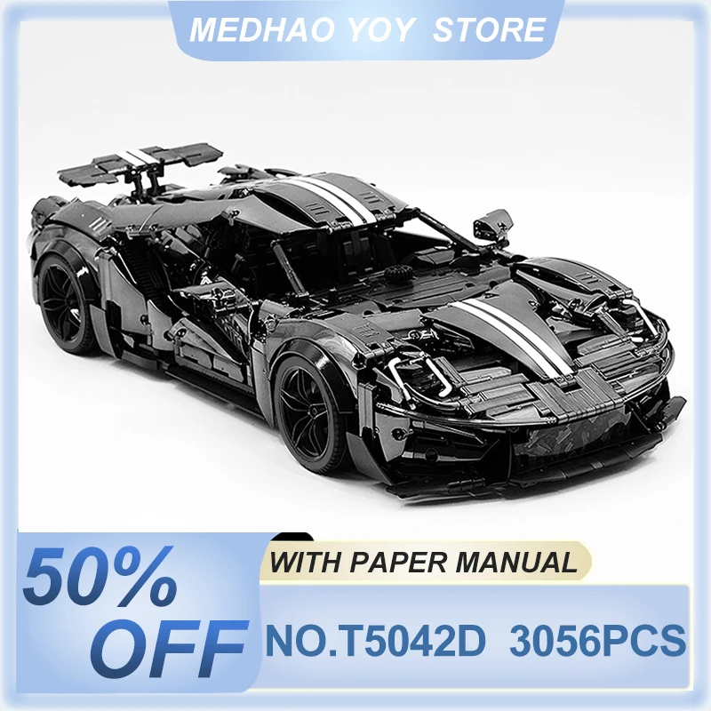 TGL T5042 Black Plating Technical Super Sprots Car Model Building Blocks Bricks DIY Puzzle Toys Kids Birthday Christmas Gifts
TGL T5042 Black Plating Technical Super Sprots Car Model Building Blocks Bricks DIY Puzzle Toys Kids Birthday Christmas Gifts