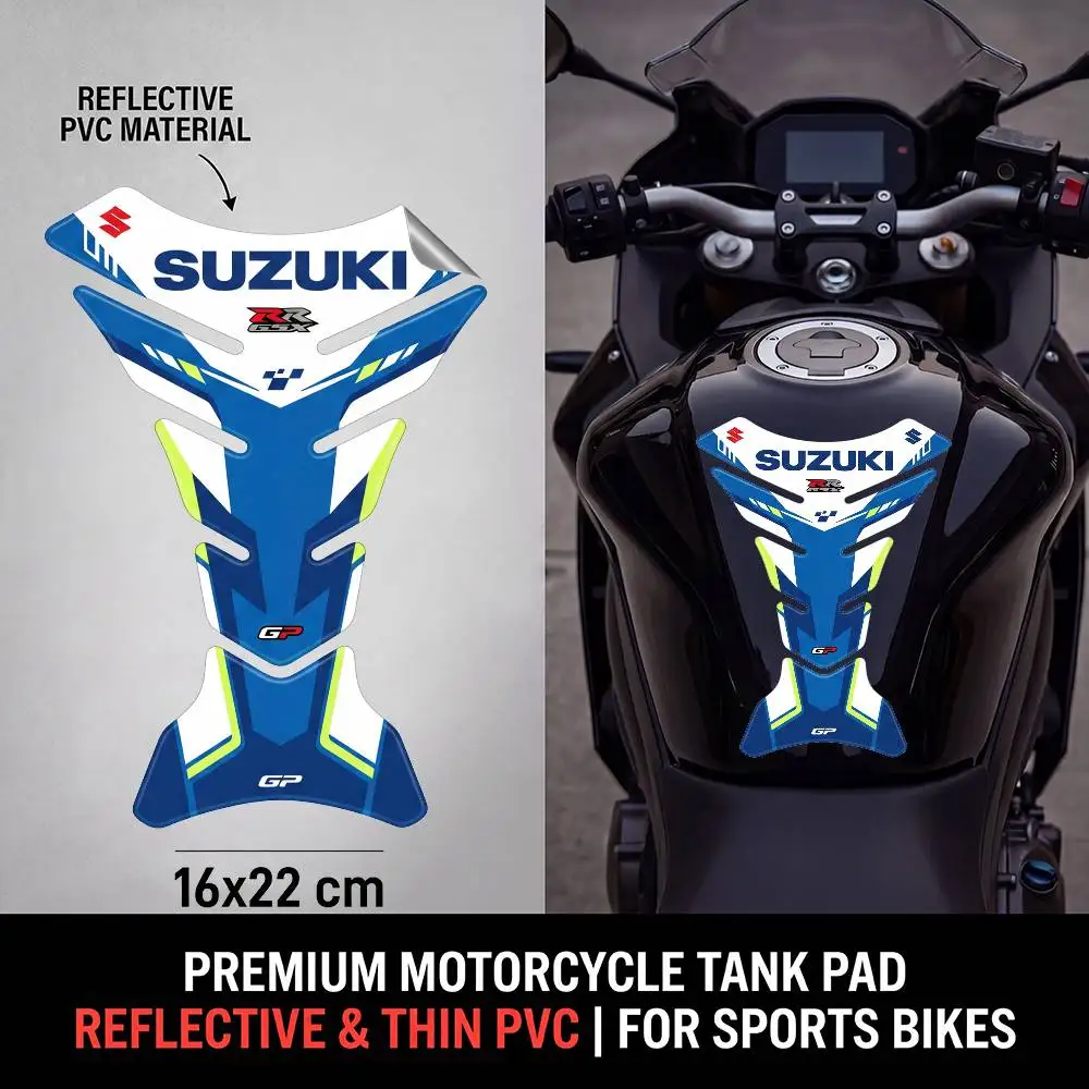 FOR SUZUKI Motorcycle PVC Tank Pad Tank Cap Protector Racing Sticker Universal
FOR SUZUKI Motorcycle PVC Tank Pad Tank Cap Protector Racing Sticker Universal