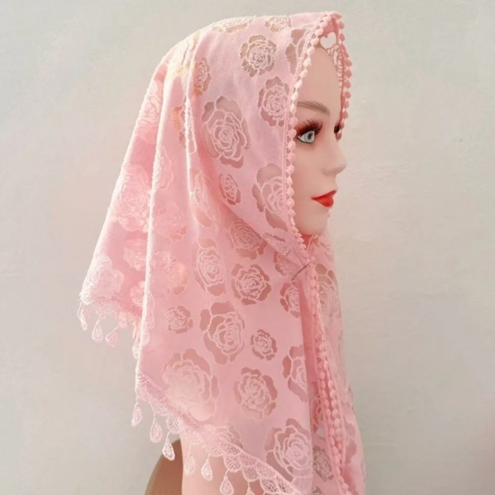 Vintage Lace Flower Hair Scarf Shawl Thin Cute Sweet Headscarf Shawl Chic Style Bohemian Bandanas for Women Pastoral Style
Vintage Lace Flower Hair Scarf Shawl Thin Cute Sweet Headscarf Shawl Chic Style Bohemian Bandanas for Women Pastoral Style