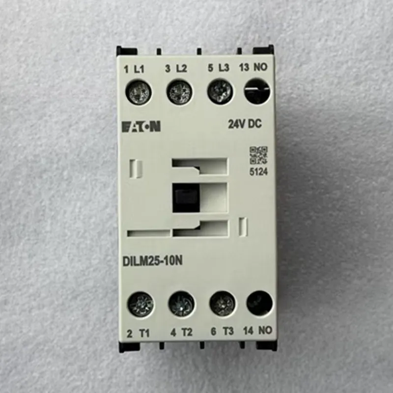 Original EATON DC contactor DILM25-10N 24VDC
Original EATON DC contactor DILM25-10N 24VDC