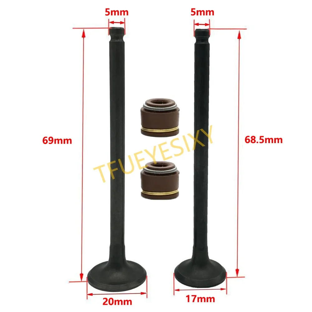 Motorcycle Valve for SYM Mio 50 Fiddle 2 Jet 4 Allo Cello 50cc Awa XS1P37QMA QJ50QT-18D12100-AMA-000 4-stroke engine part
Motorcycle Valve for SYM Mio 50 Fiddle 2 Jet 4 Allo Cello 50cc Awa XS1P37QMA QJ50QT-18D12100-AMA-000 4-stroke engine part