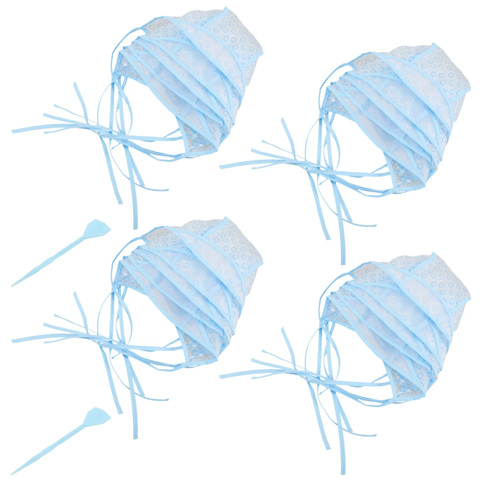 22 шт., шапочки для окрашивания волос, одноразовые инструменты для мелирования, синие для домашнего использования в салоне с металлическими крючками, маленькие круглые отверстия
22 шт., шапочки для окрашивания волос, одноразовые инструменты для мелирования, синие для домашнего использования в салоне с металлическими крючками, маленькие круглые отверстия