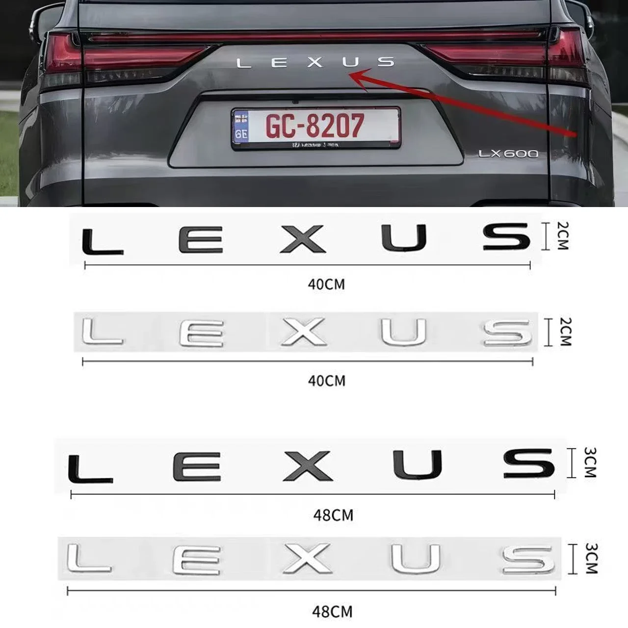 3D ABS автомобильные буквы задний багажник Lexus логотип эмблема наклейки значок для Lexus F SPORT GX460 Ct200h IS250 ES 220D IS200 Fsport GS GX I
3D ABS автомобильные буквы задний багажник Lexus логотип эмблема наклейки значок для Lexus F SPORT GX460 Ct200h IS250 ES 220D IS200 Fsport GS GX I
