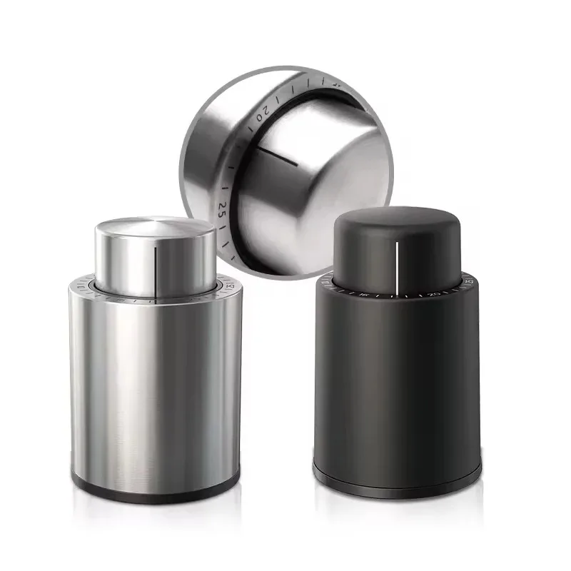 Polished Stainless Steel Red Wine Closure Bottle Wine Vacuum Stopper With Date Mark ,Plastic Bottle Hat Champagne Stoppers Pump
Polished Stainless Steel Red Wine Closure Bottle Wine Vacuum Stopper With Date Mark ,Plastic Bottle Hat Champagne Stoppers Pump