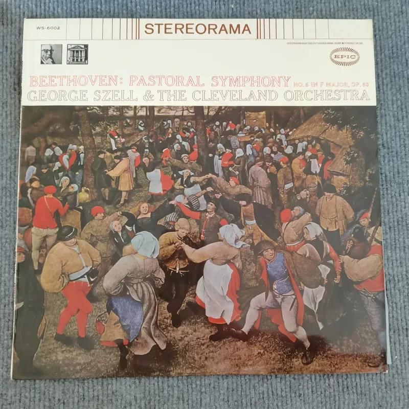 Beethoven Symphony No 6 conducted by Searle famous 12 LP vinyl record for classical music collectors
Beethoven Symphony No 6 conducted by Searle famous 12 LP vinyl record for classical music collectors
