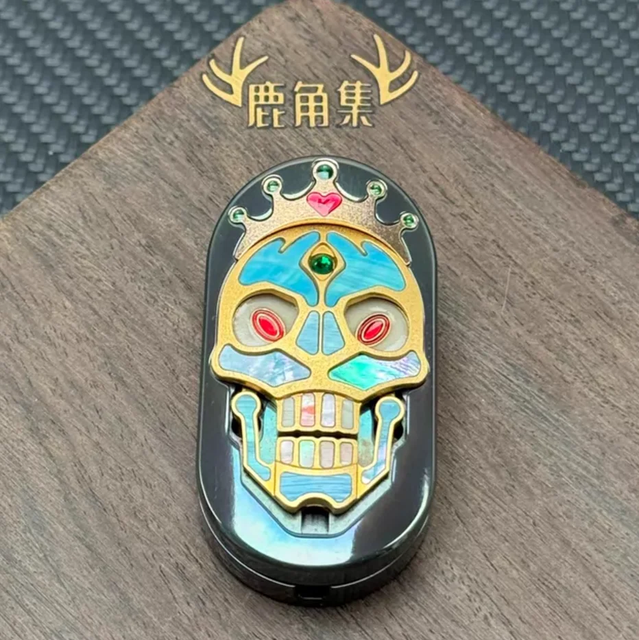 Used EDC SAS Peach K King Charles Zirconia Rainbow fidget slider decompression toy
Used EDC SAS Peach K King Charles Zirconia Rainbow fidget slider decompression toy