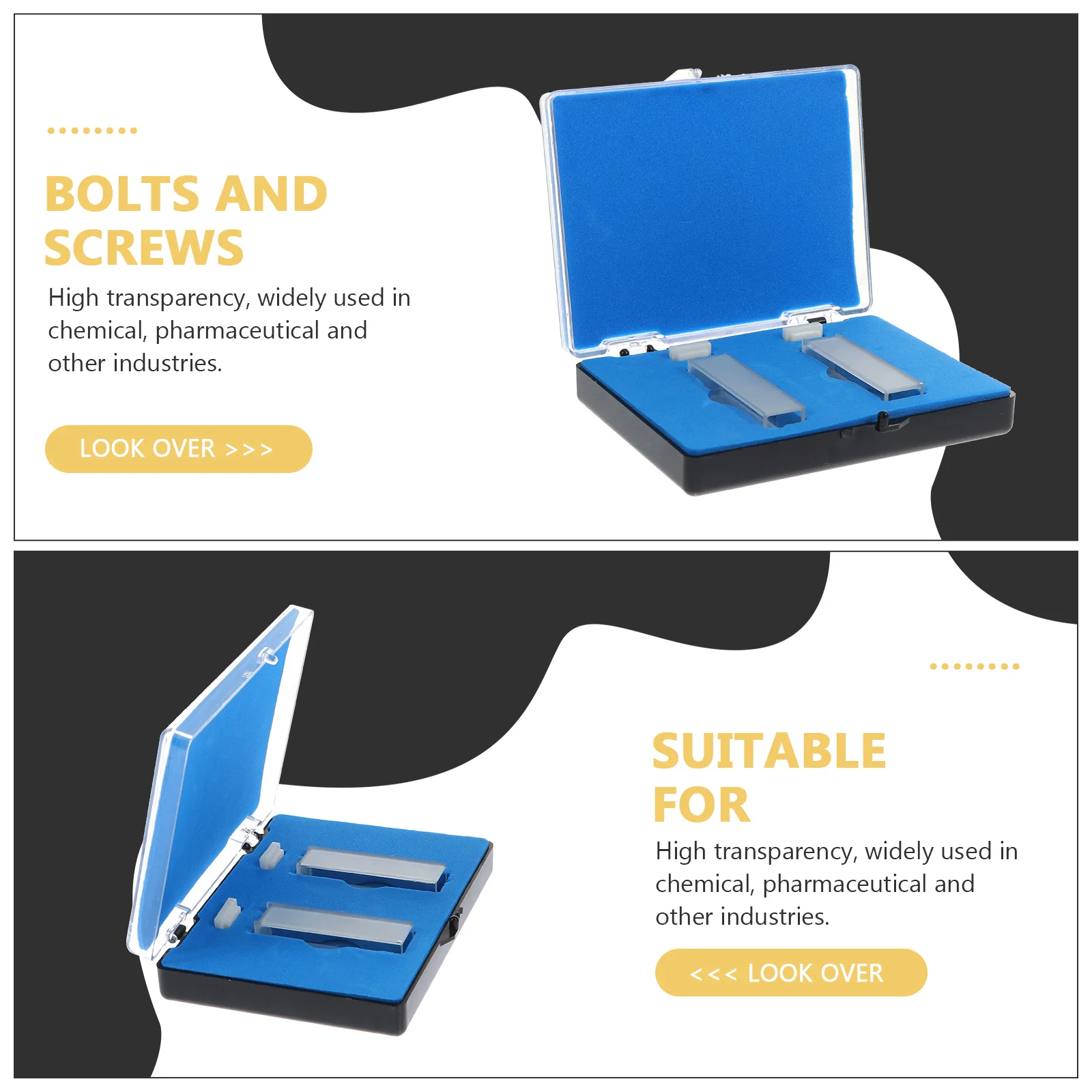 2Pcs High Performance Quartz Cuvette 10Mm Path Length for Laboratory Testing Reliable Optical Clarity Compatible with
2Pcs High Performance Quartz Cuvette 10Mm Path Length for Laboratory Testing Reliable Optical Clarity Compatible with