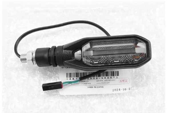 Front left or front right and rear left or rear right signal light suit CF500SR VOOM 
Front left or front right and rear left or rear right signal light suit CF500SR VOOM