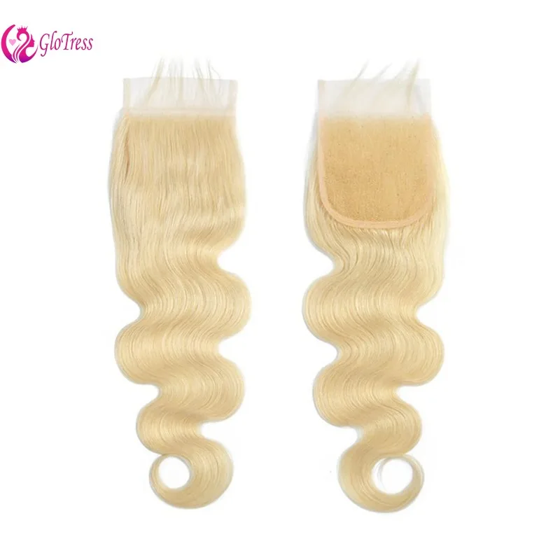 613 Blonde Transparent Lace 4x4 Closure Body Wave Brazilian Virgin Remy Human Hair 100% Extensions Pre Plucked with Baby Hair
613 Blonde Transparent Lace 4x4 Closure Body Wave Brazilian Virgin Remy Human Hair 100% Extensions Pre Plucked with Baby Hair