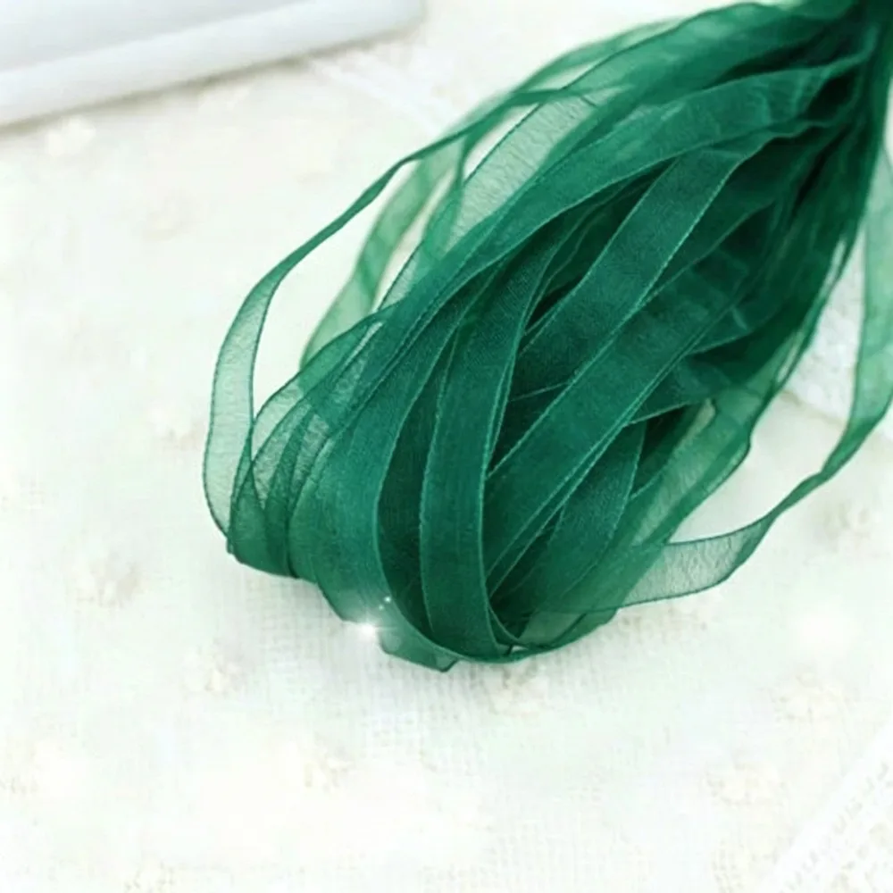 6mm Width Organza Ribbon 40 Meters Length Sheer Texture Decorative Band Handmade Bouquet Decoration Chiffon Ribbon
6mm Width Organza Ribbon 40 Meters Length Sheer Texture Decorative Band Handmade Bouquet Decoration Chiffon Ribbon